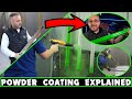 Powder Coating Revealed: Transforming Pinball Machine Parts - Complete Process &amp; Behind the Scenes