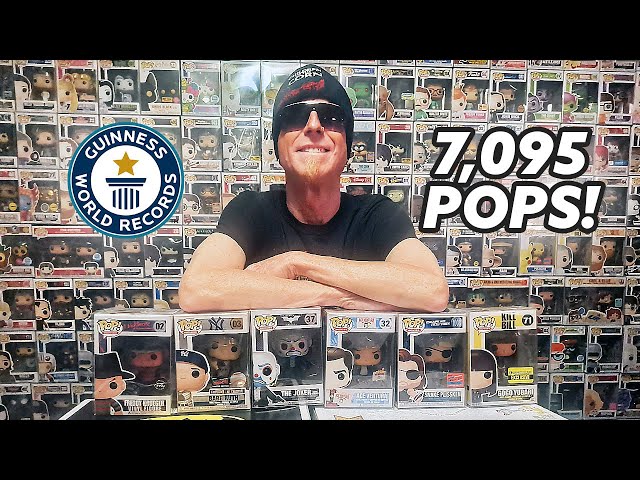 Largest Funko Pop! Collection - Guinness World Records class=