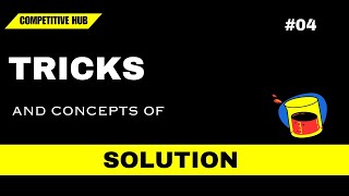 Solution 04  Vapour Pressure Ideal Solution  Raoults Law Tricks  Jee  Neet  Competitive Hub