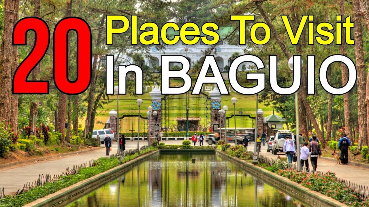 BAGUIO CITY Sites touristiques  20 lieux  visiter  BAGUIO