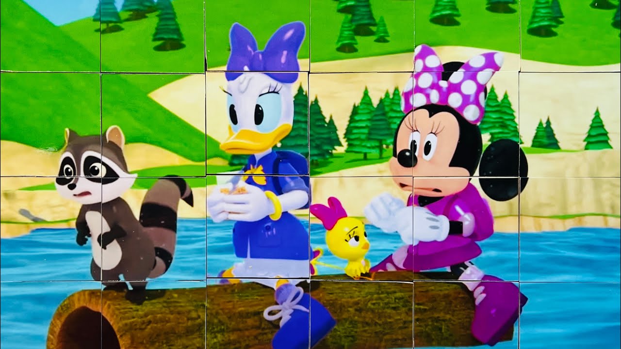 Minnie Mouse 🎀 and Daisy Duck Jigsaw Puzzle for Kids 🎈🎀 - YouTube