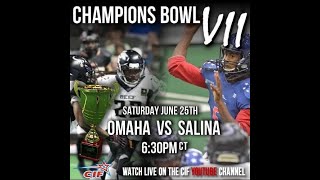 CIF Champions Bowl VII-Salina Liberty vs Omaha Beef 06/25/22