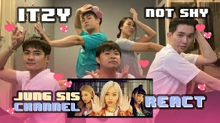 ITZY “Not Shy” M/V & LIVE PREMIERE เพลงใหม่! ไม่อายแล้วแม่!! [Reaction] | By Jung Sis