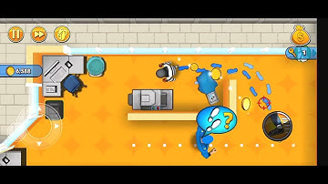 Robbery Bob: CHAPTER 6 - HIGH-RISE Level 10 , Gameplay iOS/Android Walkthrough