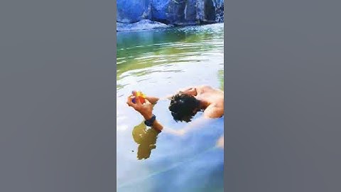 Underwater solving Rubik