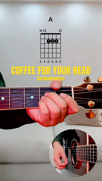 Coffee For Your Head Verse | Beabadoobee | Guitar Tutorial #guitar  #deathbed #chords #guitarsong