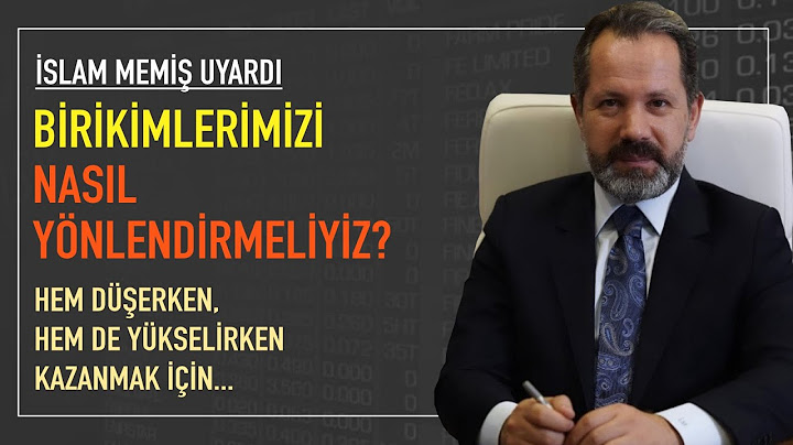 Hem düşerken, hem de yükselirken kazanmak için... İslam Memiş uyardı