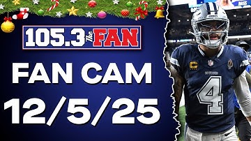 Cowboys Couldn’t Contain Jahmyr Gibbs & The Lions Offense In 44-30 Defeat | Fan Cam 12/5/25
