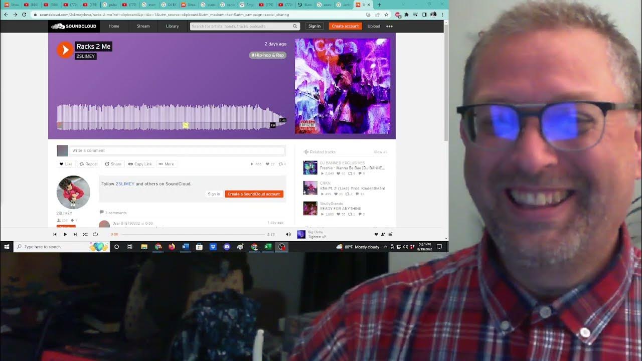 "Racks 2 Me" by 2slimey firsttimehearing reaction YouTube