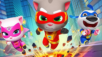 Talking Tom Hero Dash Speedrun Live Android Gameplay