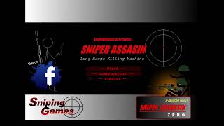 Sniper Assasin 1 - (Flash Game) Gameplay