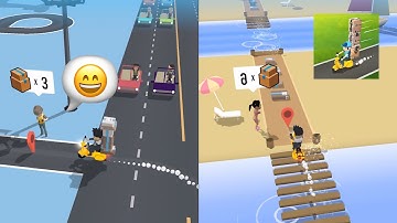 Deliver It 3D Gameplay All Levels Walkthrough iOS,Android