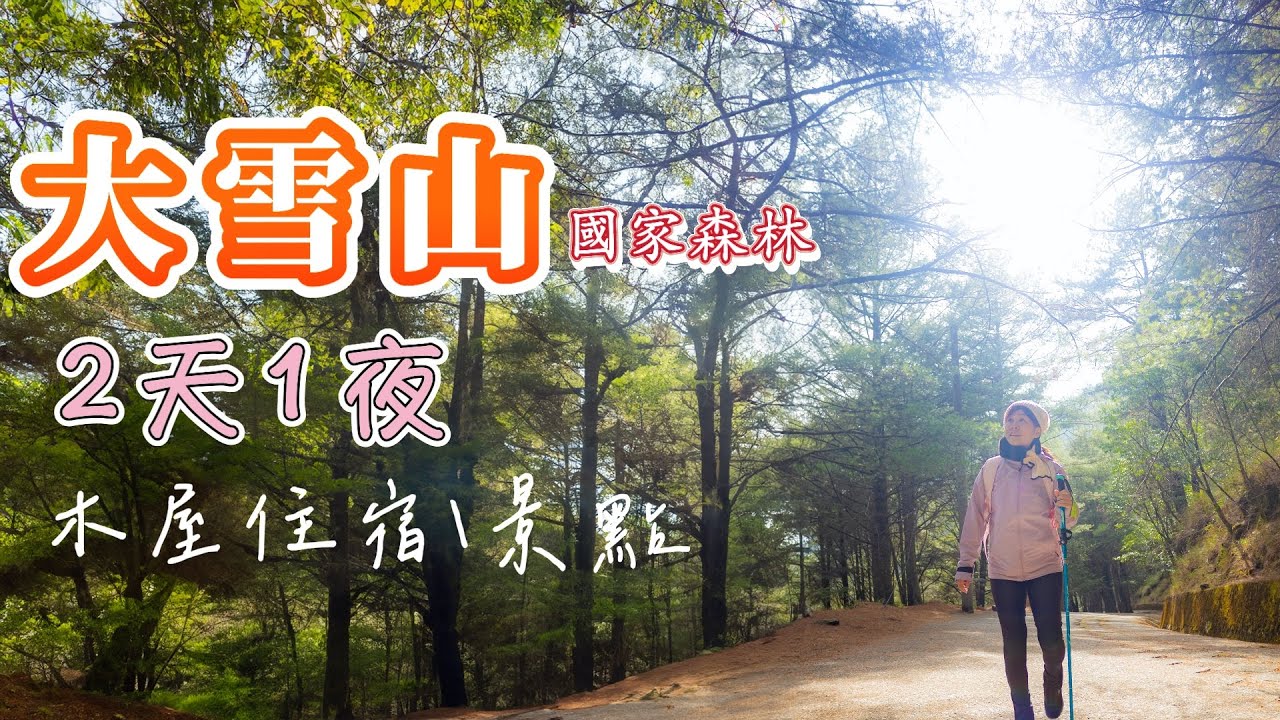 『大雪山國家森林遊樂區』為什麼是屹立不搖的台中夯點