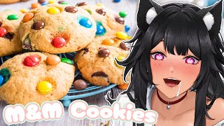 Let's Make M&M Cookies!🍪❤️🧡💛💚💙 + Surprise!