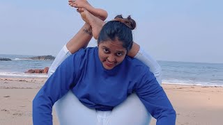 Yoga On The Beach Goa Yoga With Urmi Pandya