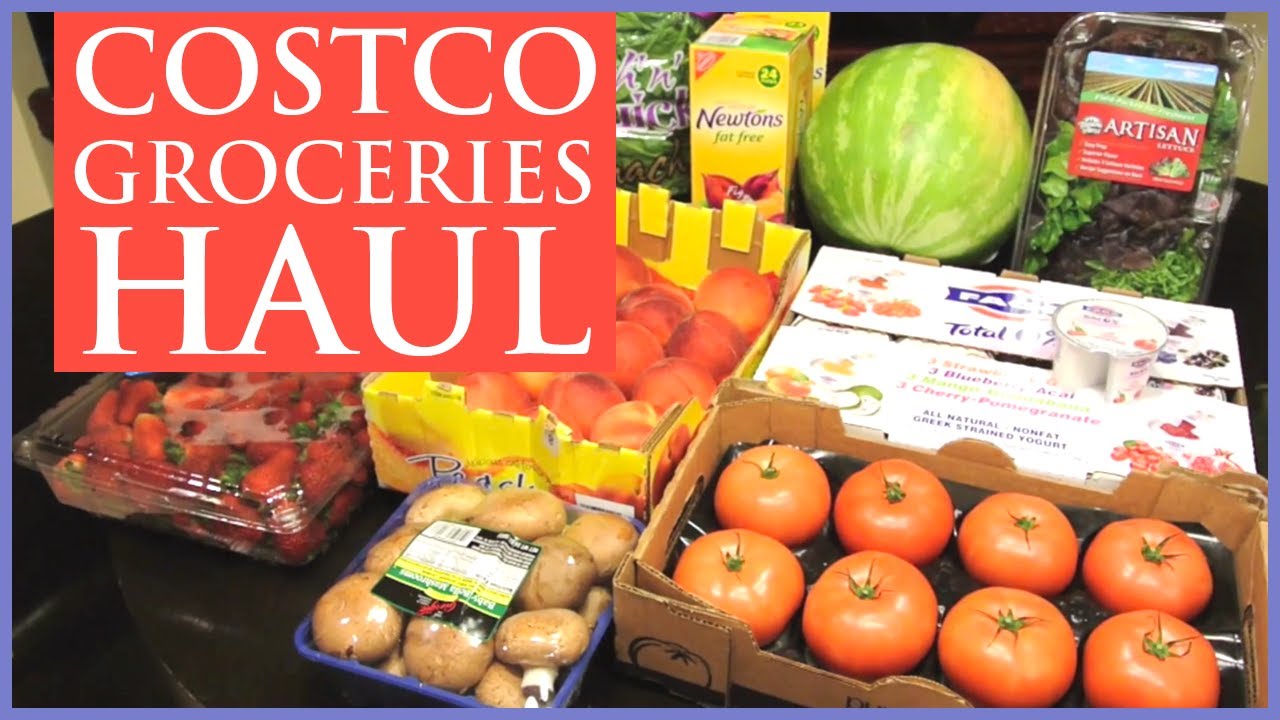 Groceries Haul (Costco)- Healthy, mostly Gluten-Free foods ...