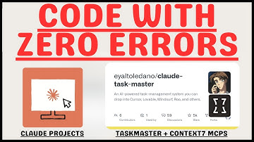 Build ANYTHING With TaskMaster + Context7 + Claude Projects (INSANE)