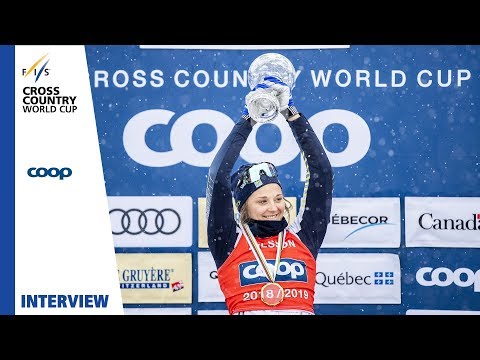 Stina Nilsson | "I wanted to go hard in last uphill" | Ladies' Sprint | Québec | FIS Cross Country