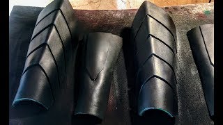 Batman / superhero DIY cosplay spats how to video
Etsy shop: https://www.etsy.com/shop/ZolusProps?ref=ss_profile
My own interpretive version of Batman spats/shin guards. For this build I used EVA foam floor mats, 5mm and 2mm EVA craft foam, super glue, hoit glue gun, contact cement, textured with plasti dip, black craft paint and mod podge.
I created this video with the YouTube Video Editor (http://www.youtube.com/editor) Batman / superhero DIY cosplay spats how to video