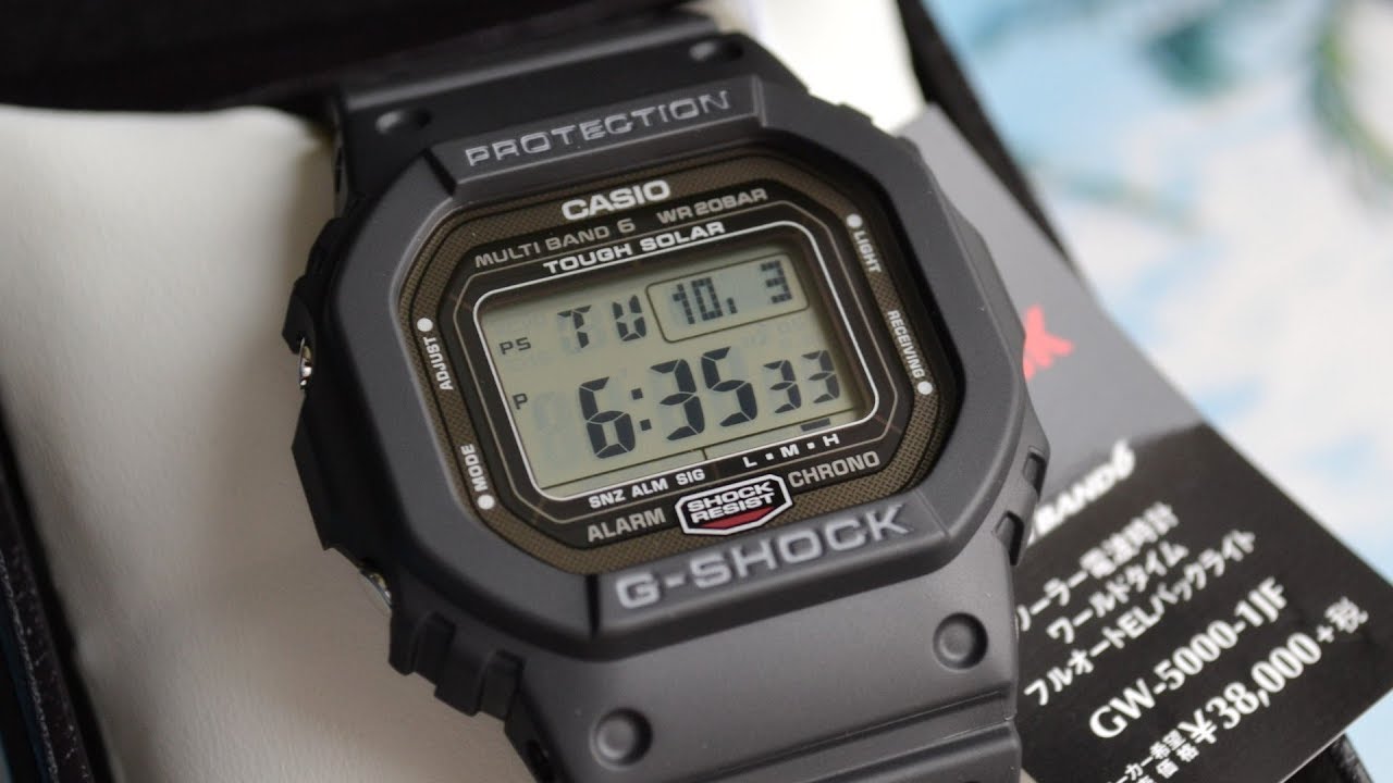 CASIO G-SHOCK （カシオ　Gショック） GW-5000-1JF