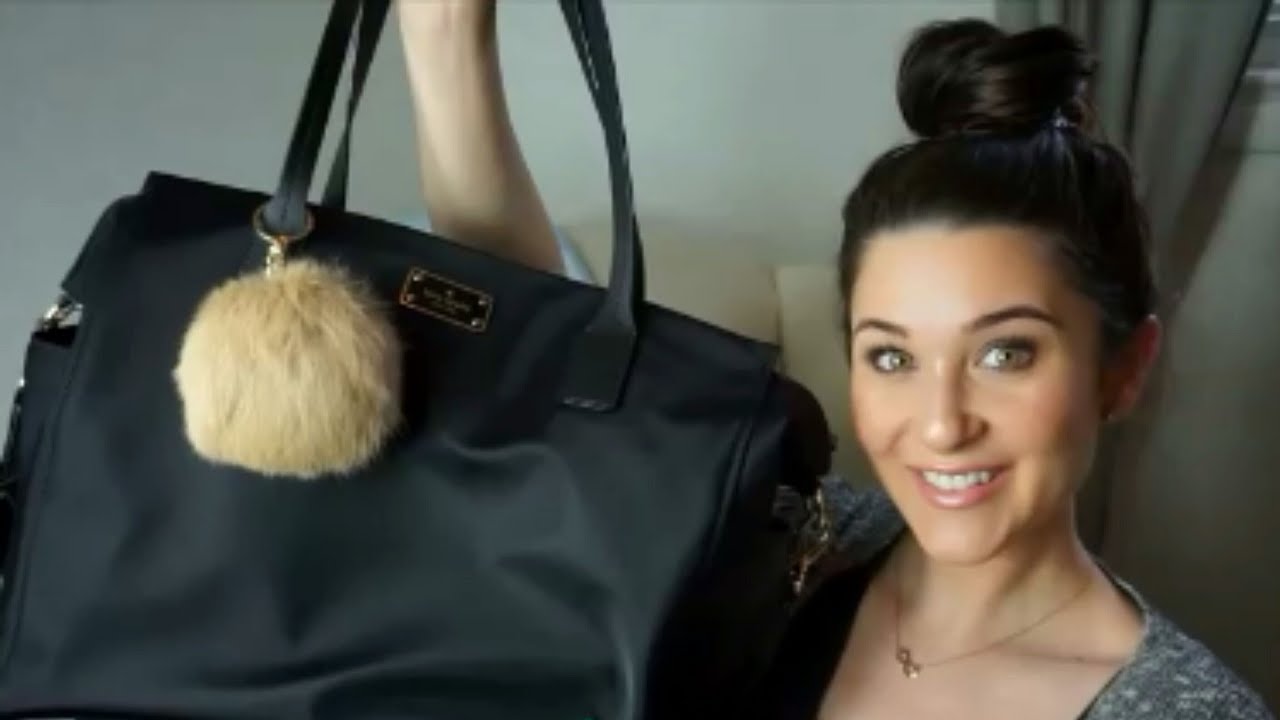 WHAT'S IN MY DIAPER BAG | Kate Spade Baby Bag - YouTube