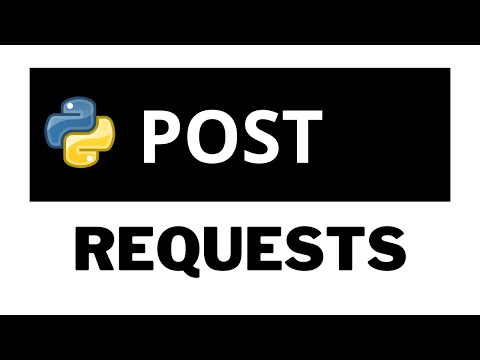 Python POST Requests | API example