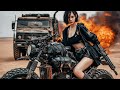 Female Biker Hunts Down Tourists on a Desert Bus – A Shocking Action Thriller! #2025movies