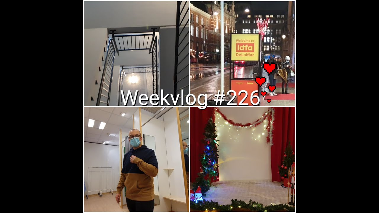 Weekvlog #226 || Wachten Op De Bank, Naar Amsterdam & Kerst-Fotoshoot