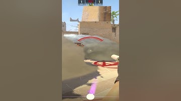 4k 1v2 Clutch through smoke #cs2  #cs   #counterstrike   #shorts  #faceit  #csgo  #cs2clips