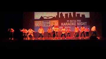 Lambda Chi Alpha at Pi Phi Karaoke 2015 2nd Place Winners