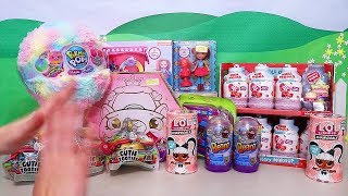 Brinquedonovelinhas Abrindo LOL Hairgoals, Poopsie Slime, Num Noms, e Muito Mais