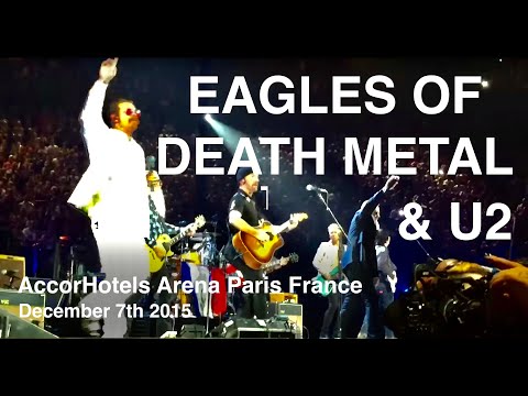 Οι Eagles of Death Metal άνοιξαν την τελευταία συναυλία των U2 στο Παρίσι