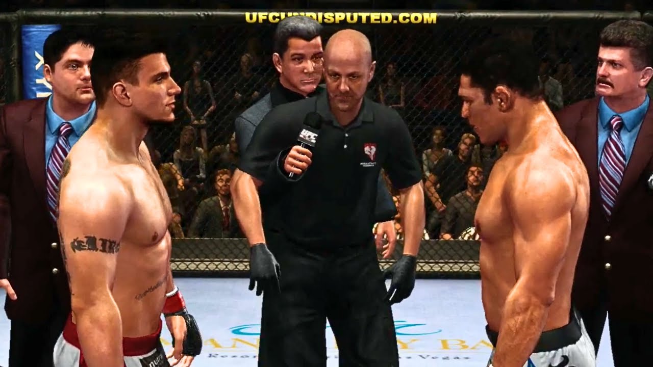 Frank Mir vs Minotauro Nogueira FULL FIGHT | UFC Undisputed 2010 AI Simulation Gameplay (CPU vs CPU)