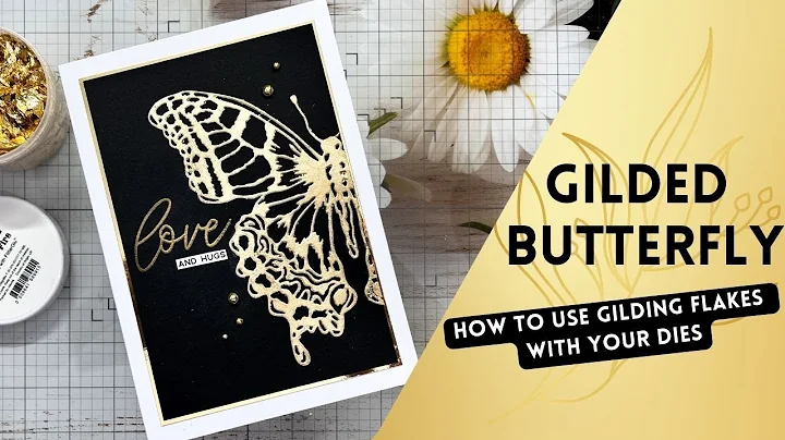 Get a Gilded Look | Using Dies with Gilding Flakes #cardmaking #cards #gildingflakes