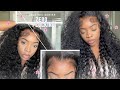 🔥 ZERO PLUCKING! | THE PERFECT WIG FOR BEGINNERS! ALIPEARL DEEP WAVE FRONTAL WIG INSTALL! 😱