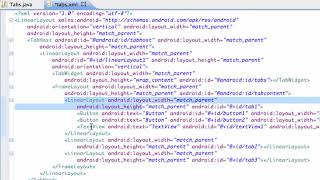 Android Application Development Tutorial   84   Tabs setup with TabHost
