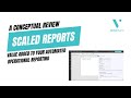 Scaled Reports: A Conceptual Review of the Value it Provides