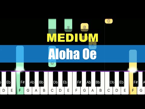 [Piano Tutorial] Aloha