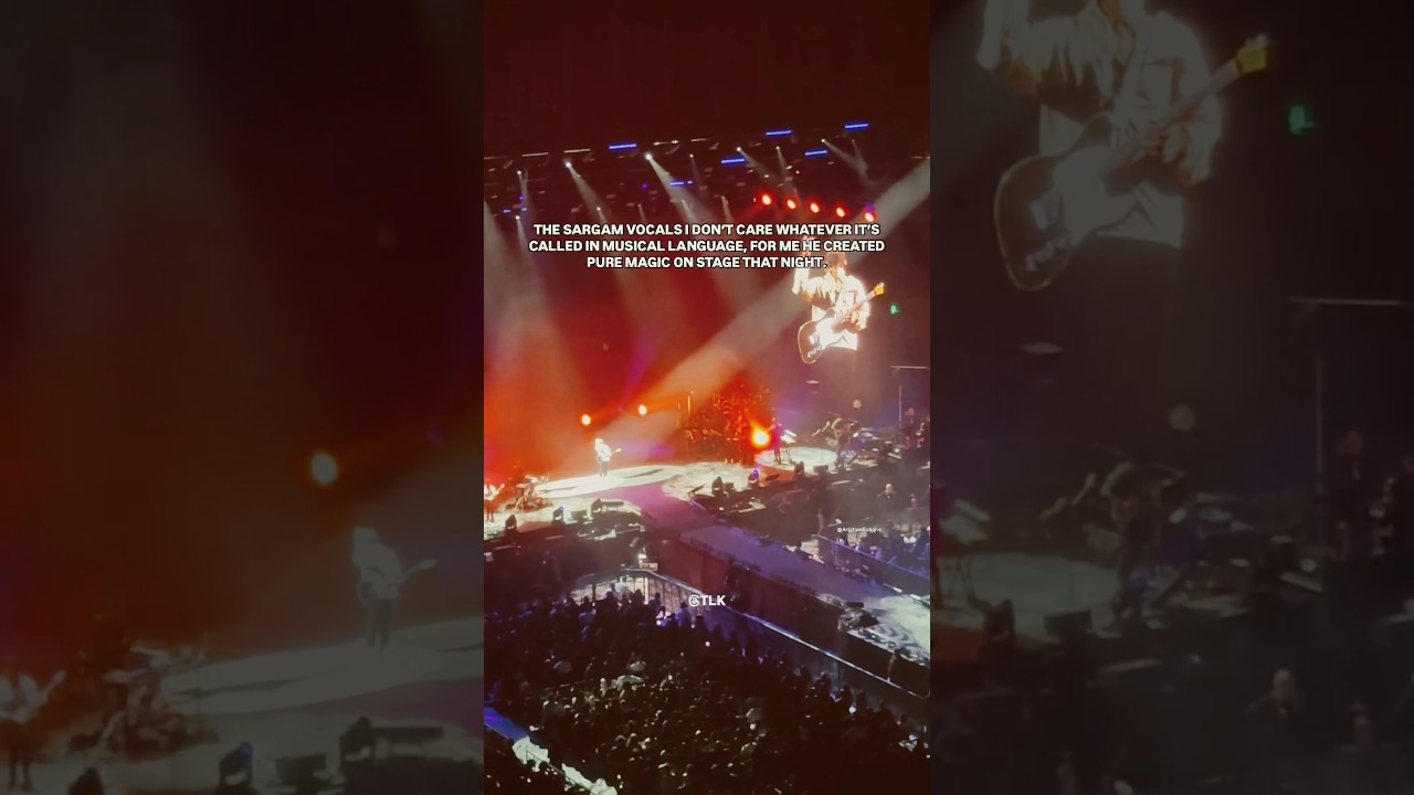 New Sargam❤️‍🔥♥️ by Arijit Singh During live concert in Sydney 2024