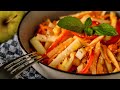 Frischer Kohlrabi-Karotten-Apfel-Salat | Sommerlich, leicht & mega lecker!