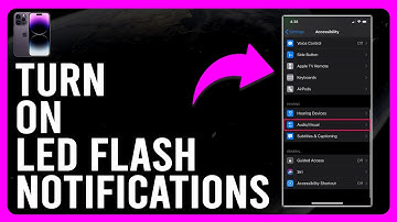 How to Turn On LED Flash Notifications on iPhone (How to Enable LED Flash Notifications on iPhone)