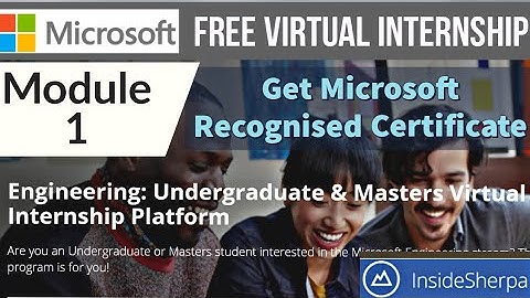 Microsoft Virtual Internship Answers | Module 1 | InsideSherpa Internships Answers | Free Internship