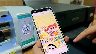 how to make Custom Phone Skin by idskin cutting machine and app software epson inkjet printer screenshot 3