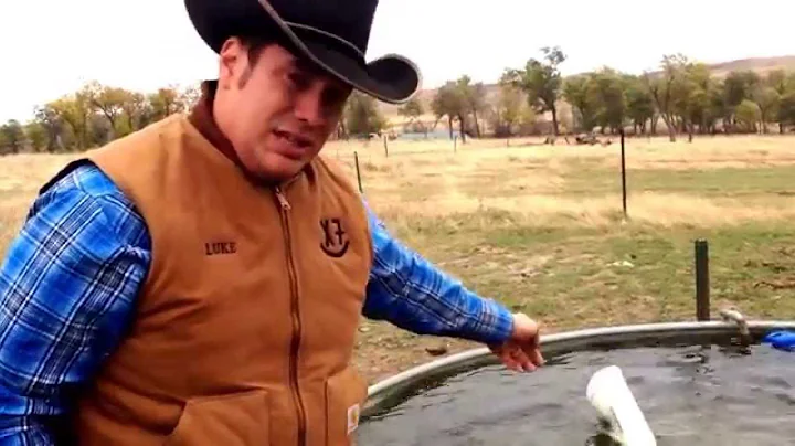 Livestock water tank Tip