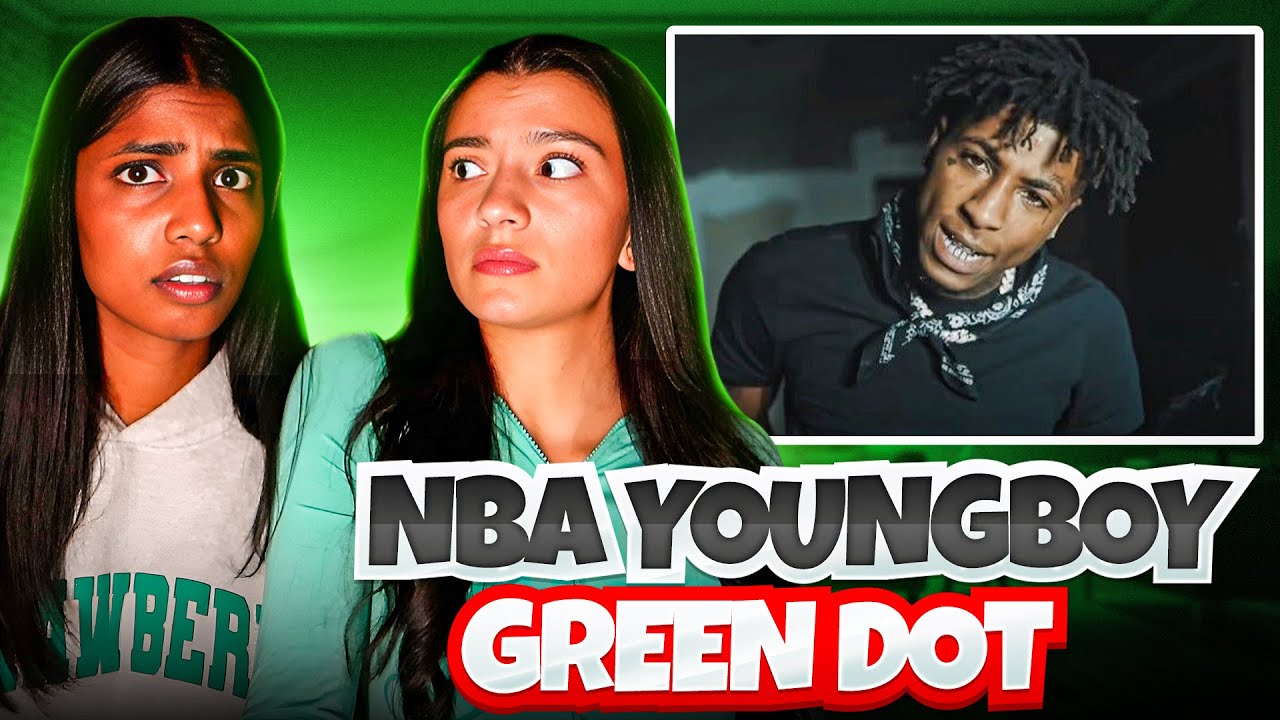 Canadian Girls React to “Green Dot” by NBA YoungBoy 🟢 This One Had Us Stressed #nbayoungboy #rap