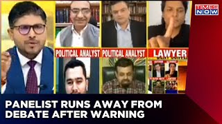 Panelist Runs Away From Debate After Disagreeing During Forced Religious Conversion Debate