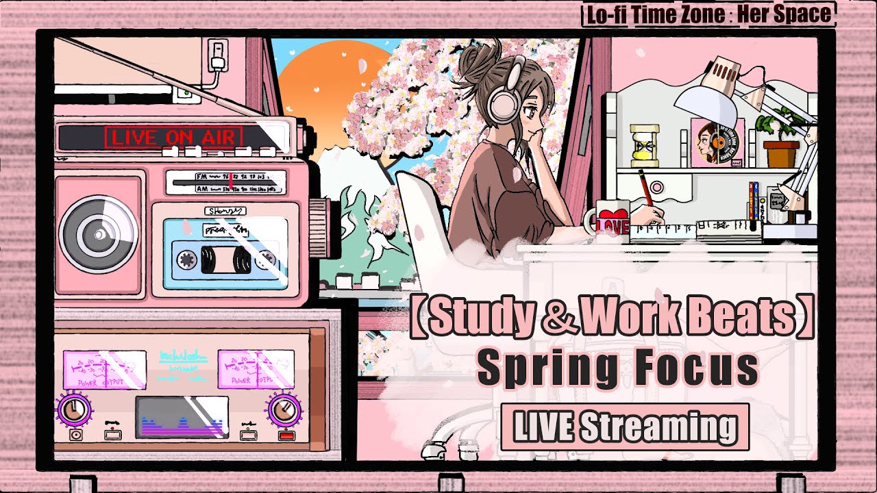 3/8 🌸 Нежный Lo-fi для концентрации | Pink Phase  #lofi #study