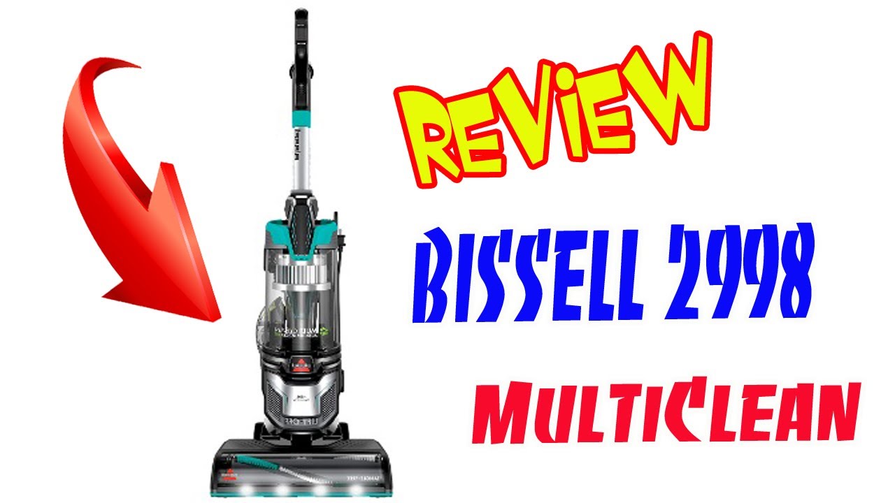 BISSELL 2998 multiclean allergen vacuum review 2022 - YouTube