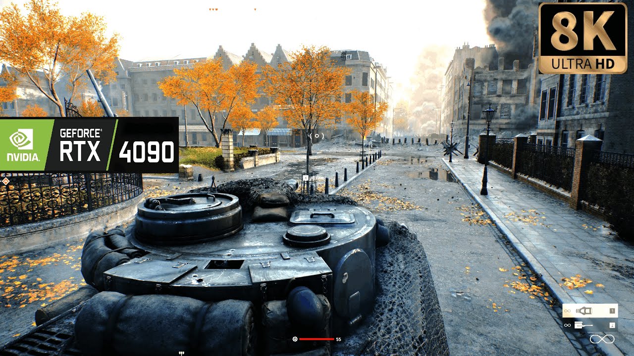 Battlefield v [8K HDR] RTX 4090 | Ultra Settings | Ray tracing! - YouTube