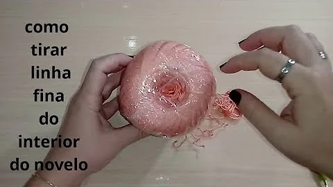 Dá para fazer crochê com linha de tricô?